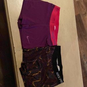 Women’s M Nike Pro Shorts